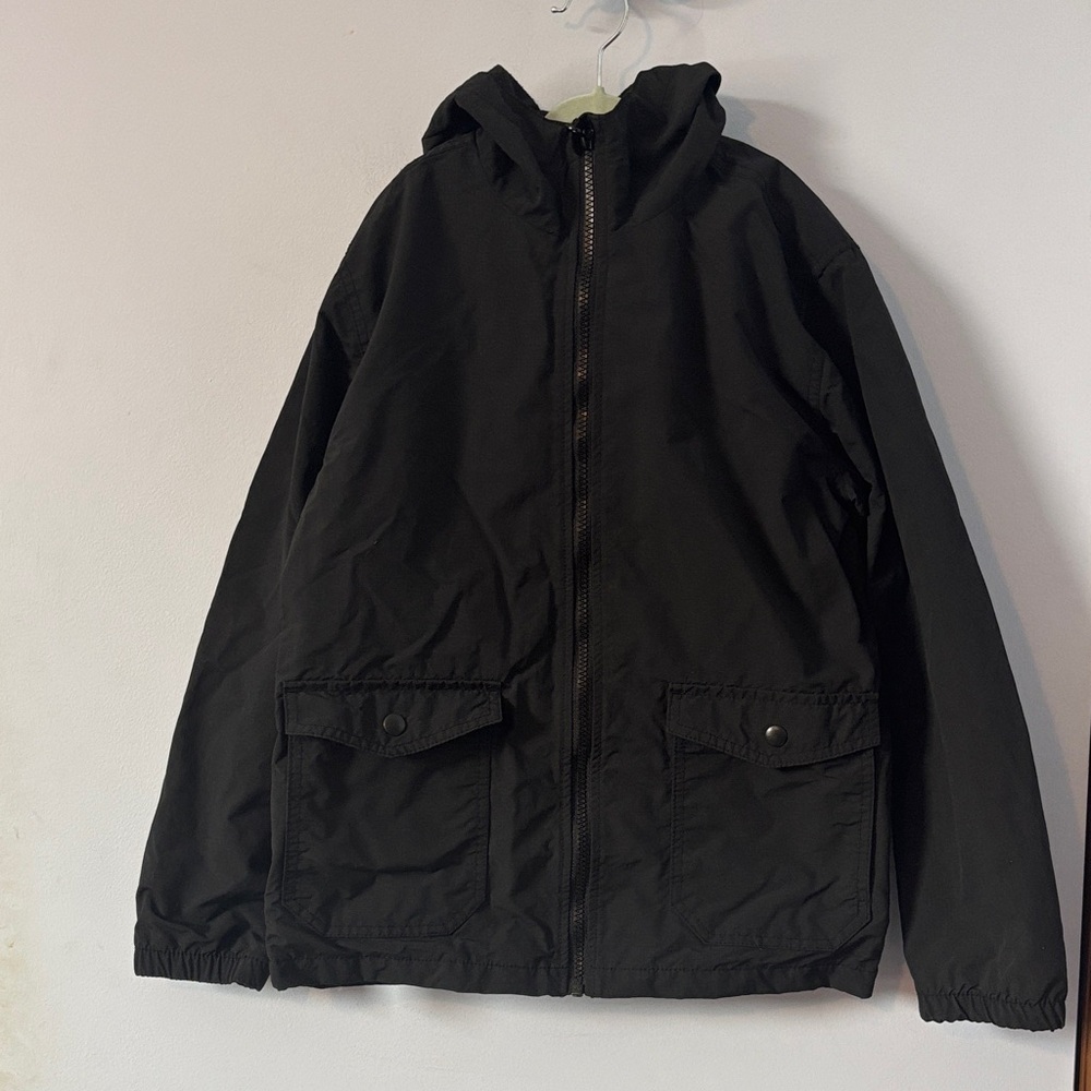 Old Navy Black Hooded Jacket for kids